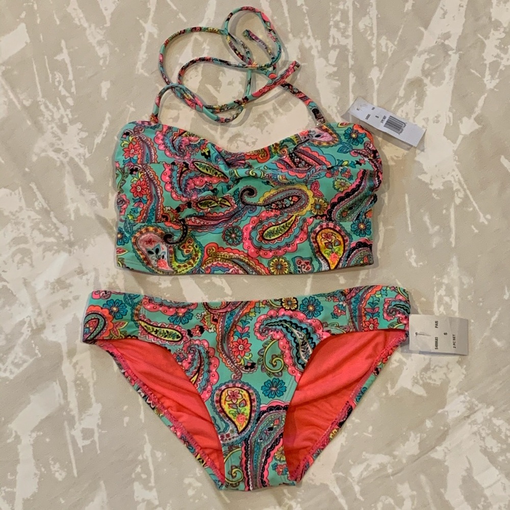 Delias Bohemian Paisley Twist Bikini